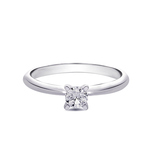 solitaire classique rond Kate