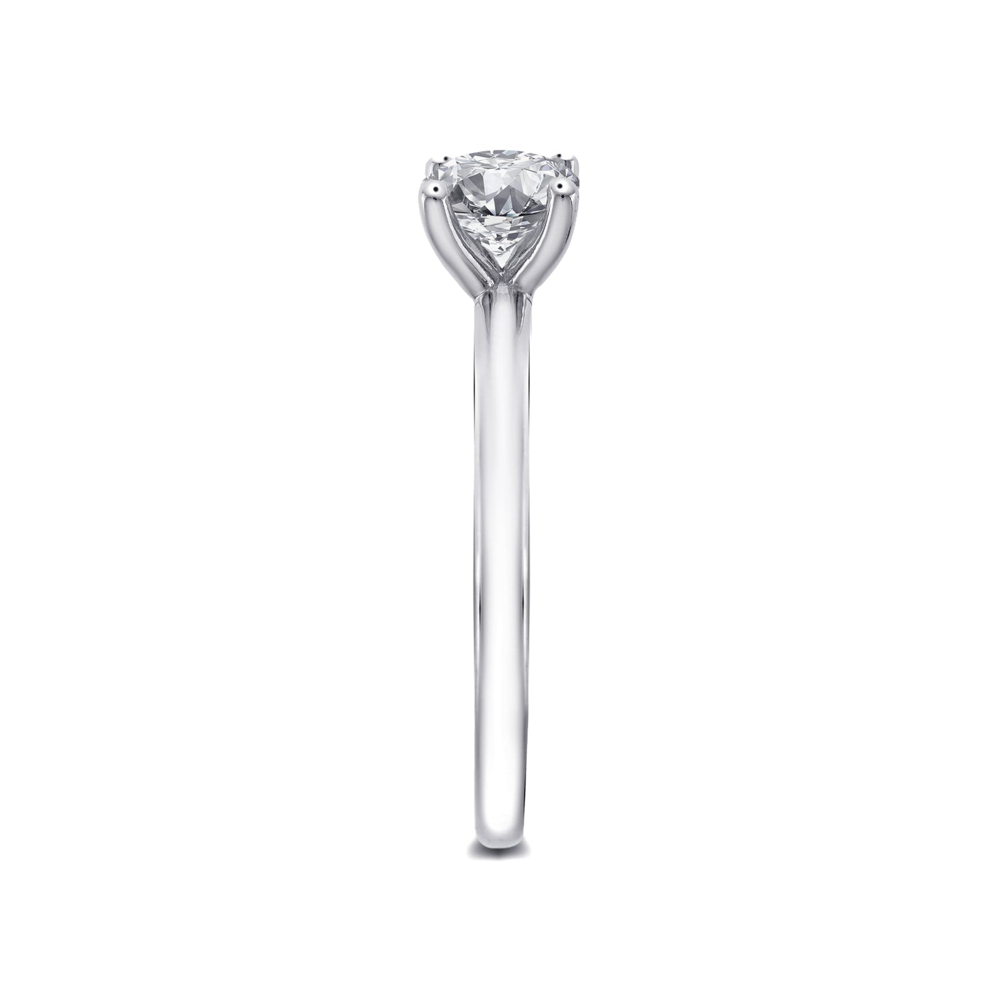 solitaire classique rond Tiff 4